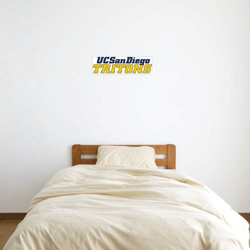  6 in x 1 ft Fan WallSkinz - UC San Diego Tritons Mark