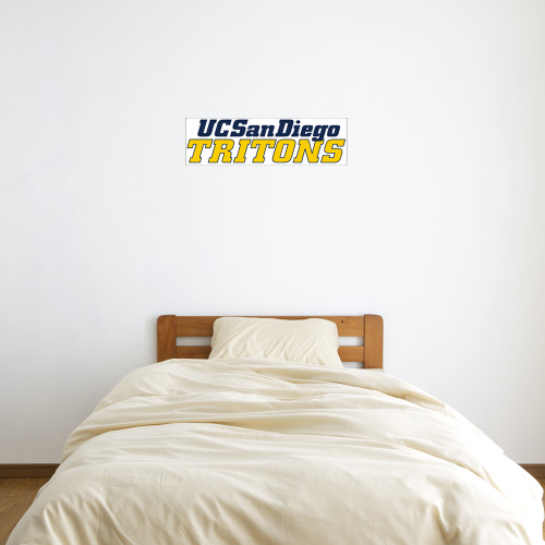  6 in x 2 ft Fan WallSkinz - UC San Diego Tritons Mark