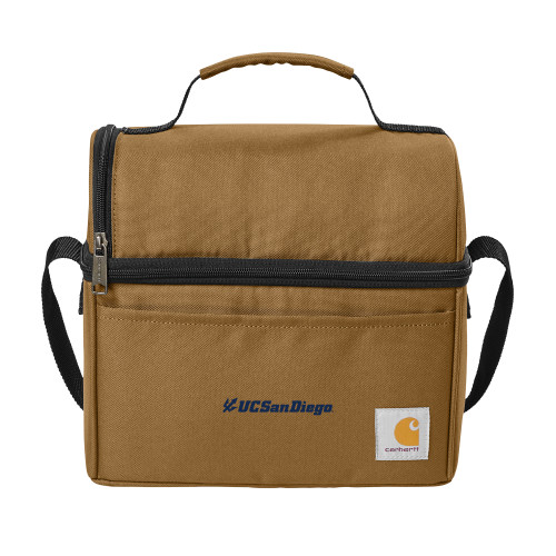  Carhartt Brown Lunch Cooler - UC San Diego Primary Mark