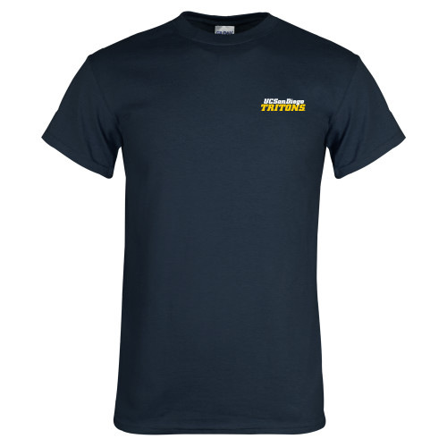  Navy T Shirt - UC San Diego Tritons Mark