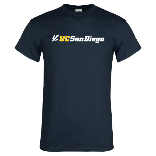  Navy T Shirt - UC San Diego Primary Mark