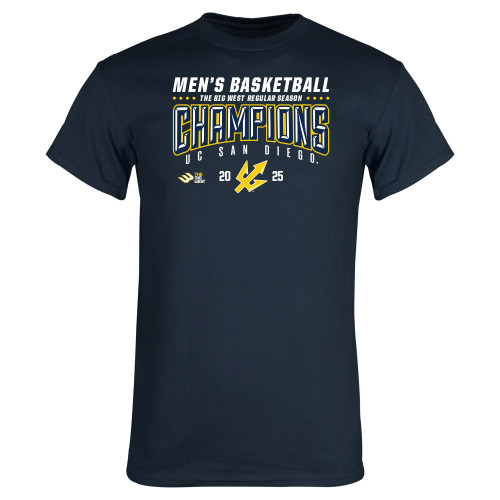  Navy T Shirt - 2025 Mens Basketball UCSD