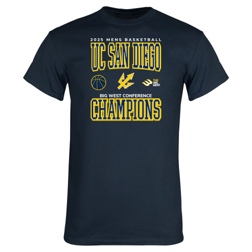  Navy T Shirt - 2025 Mens Basketball Big West Conference