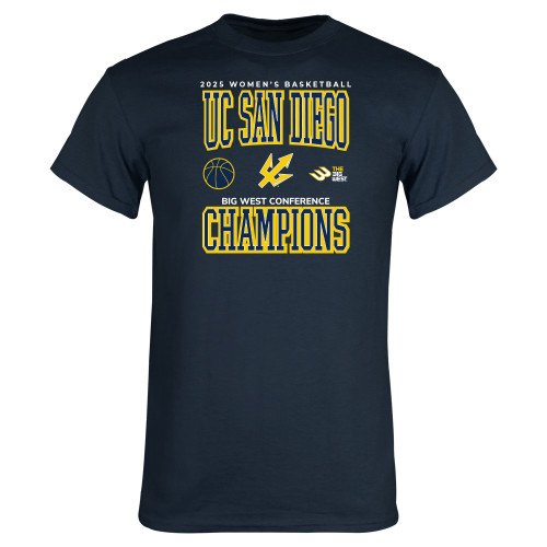  Navy T Shirt - 2025 Womens Basketball Big West Conference