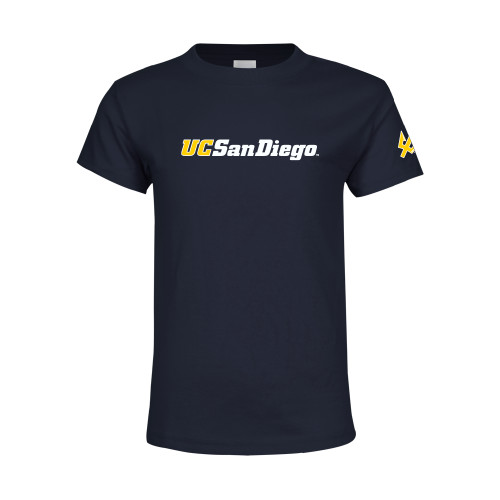  Youth Navy T Shirt - UC San Diego Wordmark