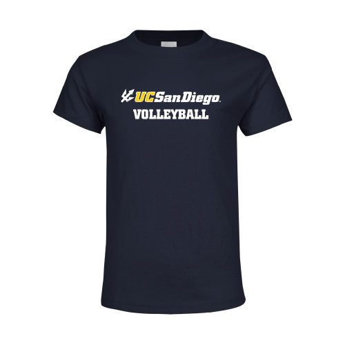  Youth Navy T Shirt - Volleyball