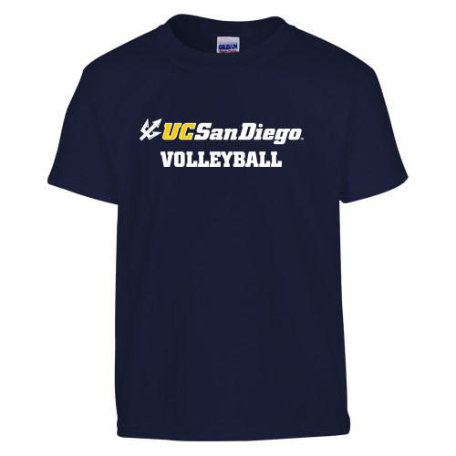  Youth Navy T Shirt - Volleyball