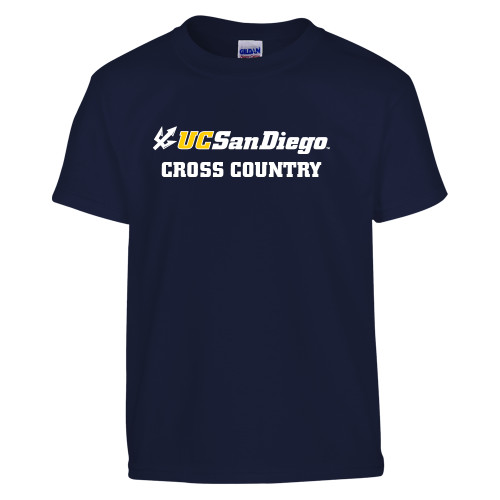  Youth Navy T Shirt - Cross Country