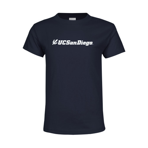  Youth Navy T Shirt - UC San Diego Primary Mark