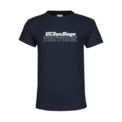  Youth Navy T Shirt - UC San Diego Tritons Mark