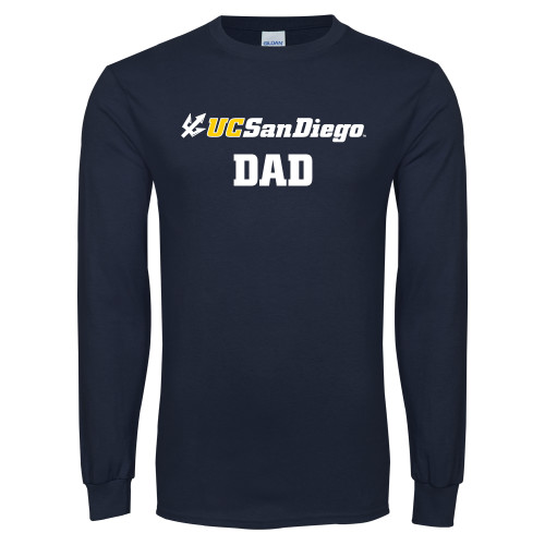  Navy Long Sleeve T-Shirt - Dad
