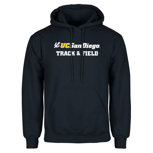  Navy Fleece Hoodie - Track and Field