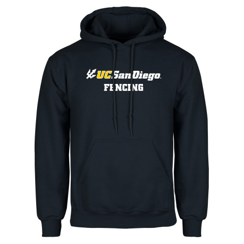  Navy Fleece Hoodie - Fencing