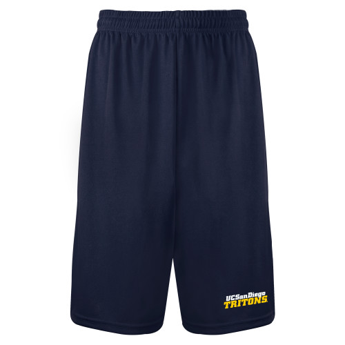  Navy Performance Classic 9 Inch Short - UC San Diego Tritons Mark