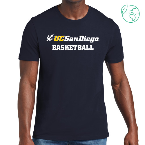  Allmade Navy Organic Cotton Tee - UC San Diego Primary Mark