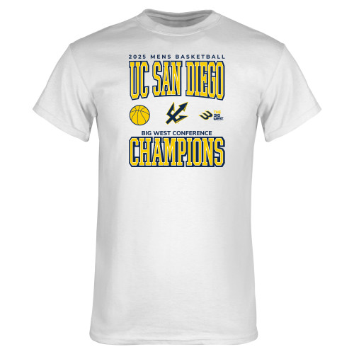  White T Shirt - 2025 Mens Basketball Big West Conference