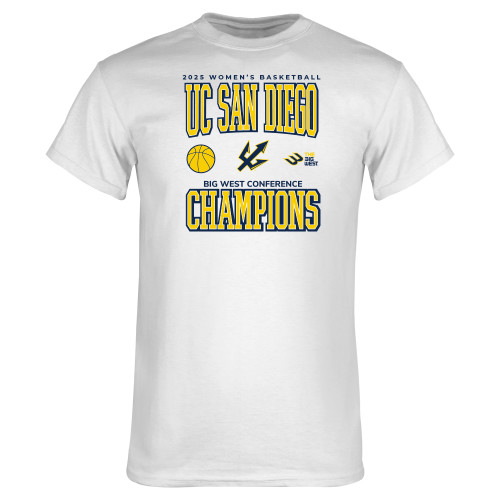  White T Shirt - 2025 Womens Basketball Big West Conference