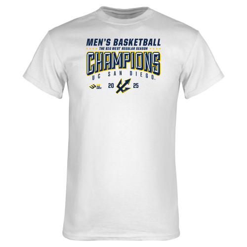  White T Shirt - 2025 Mens Basketball UCSD
