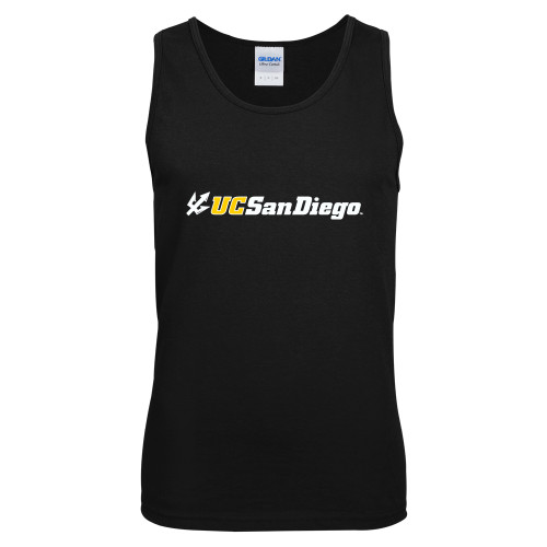  Black Tank Top - UC San Diego Primary Mark