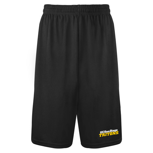  Black Performance Classic 9 Inch Short - UC San Diego Tritons Mark