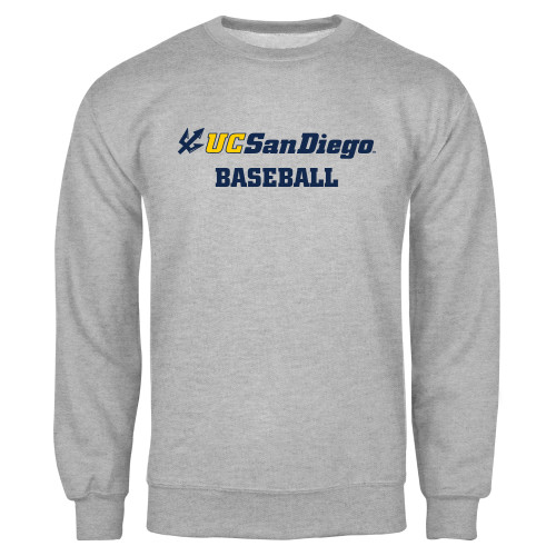  Grey Fleece Crew - Baseball