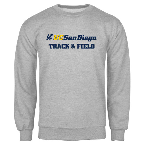  Grey Fleece Crew - Track and Field
