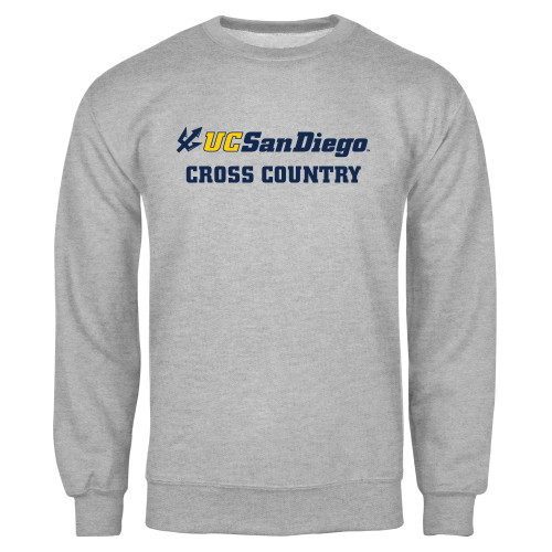  Grey Fleece Crew - Cross Country