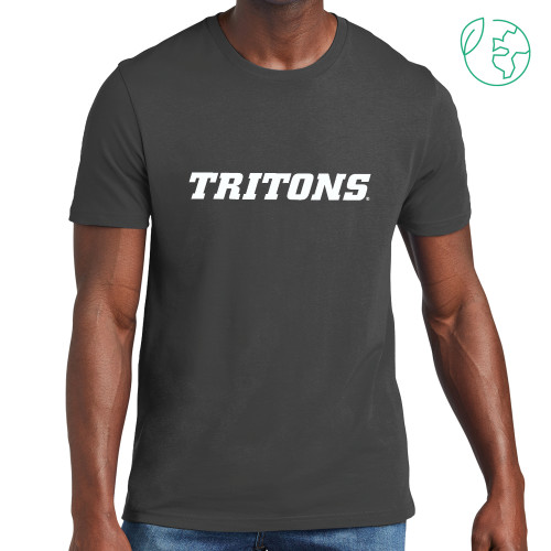  Allmade Dark Grey Organic Cotton Tee - Tritons Wordmark