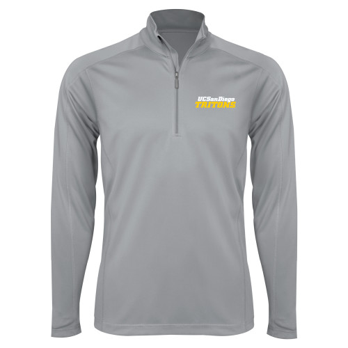  Syntrel Platinum Interlock 1/4 Zip - UC San Diego Tritons Mark