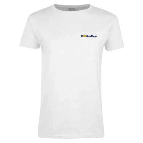 Main Image for  Womens White Short Sleeve Tee
