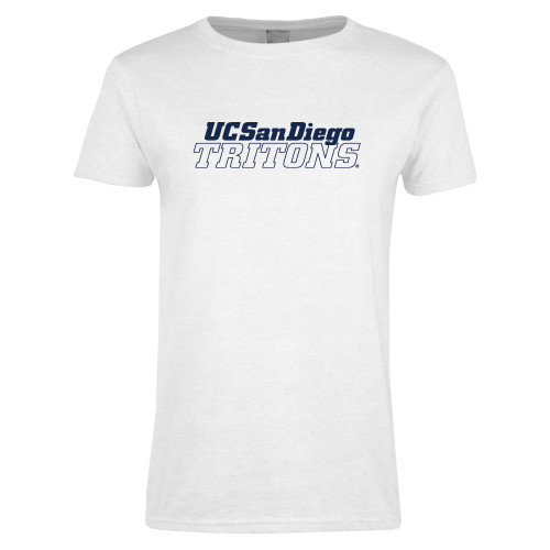 Main Image for  Womens White Short Sleeve Tee
