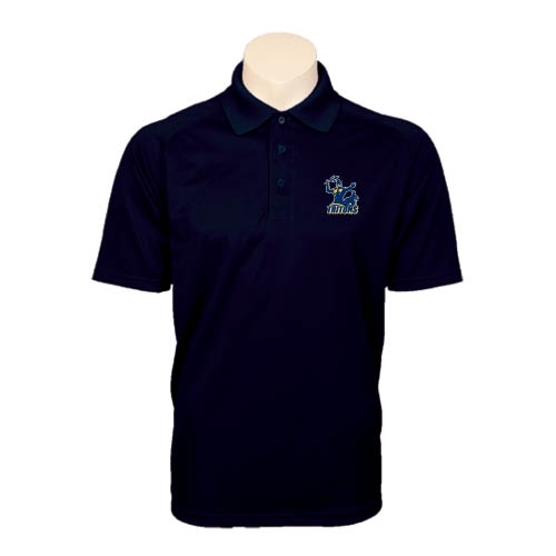  Navy Dry Mesh Polo - Official Logo