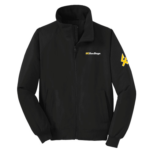  Black Charger Jacket - UC San Diego Wordmark
