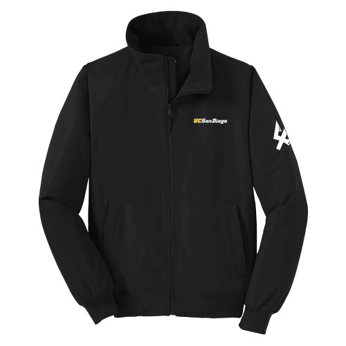  Black Charger Jacket - UC San Diego Wordmark