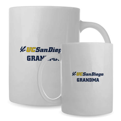  Full Color White Mug 15oz - Grandma