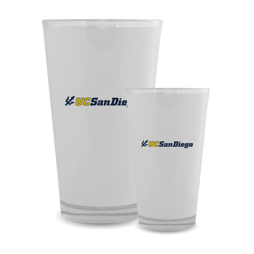  Full Color Glass 17oz - UC San Diego Primary Mark