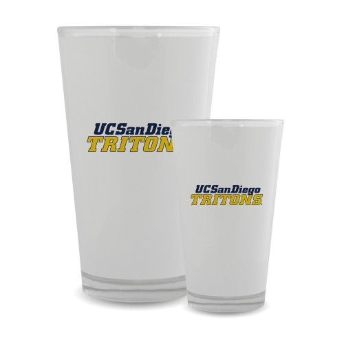  Full Color Glass 17oz - UC San Diego Tritons Mark