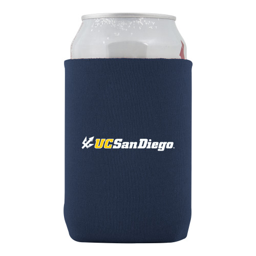  Neoprene Navy Can Holder - UC San Diego Primary Mark