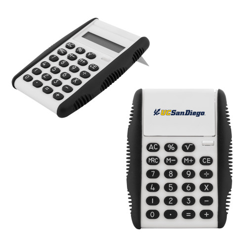  White Flip Cover Calculator - UC San Diego Primary Mark