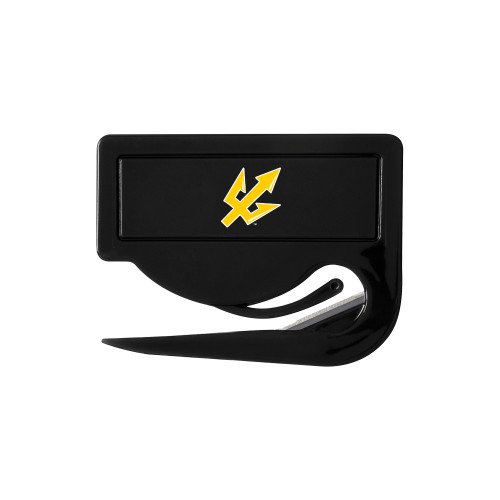  Black Letter Opener - Trident Head