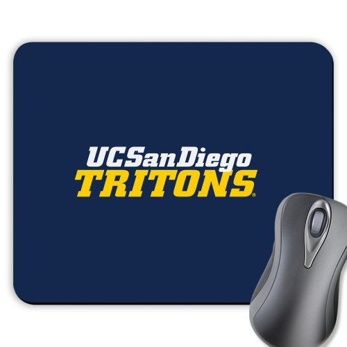  Full Color Mousepad - UC San Diego Tritons Mark