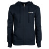Thumbnail image for  ENZA Womens Navy Fleece Full Zip Hoodie