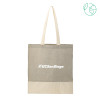 Thumbnail image for  Split Recycled Grey Cotton Twill Convention Tote