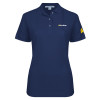 Thumbnail image for  Womens Silk Touch Navy Pique Polo