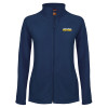Thumbnail image for  Womens Navy Fleece Full Zip Jacket
