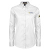 Thumbnail image for  Womens White Twill Button Down Long Sleeve