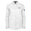Thumbnail image for  Womens White Twill Button Down Long Sleeve