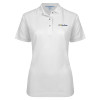Thumbnail image for  Womens Silk Touch White Pique Polo