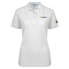 Thumbnail image for  Womens Silk Touch White Pique Polo