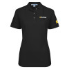 Thumbnail image for  Womens Silk Touch Black Pique Polo